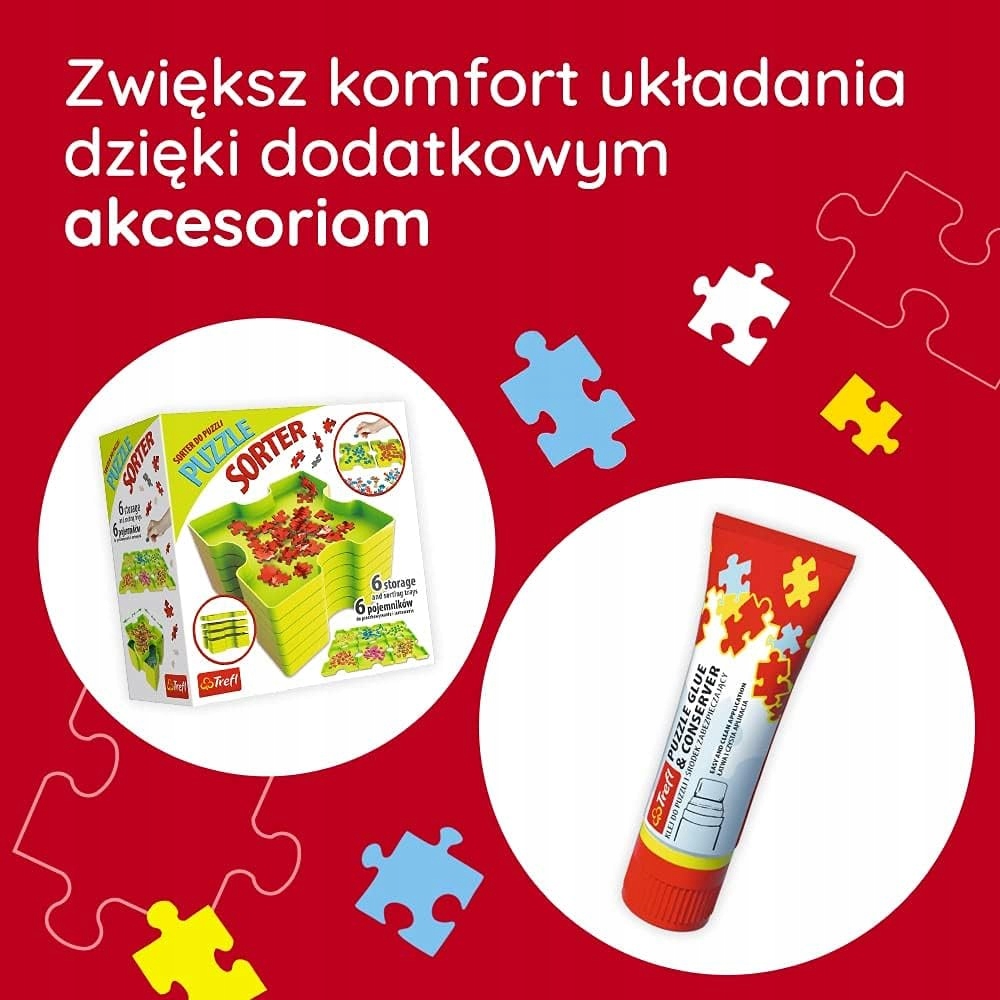 MATA DO UKŁADANIA PUZZLI 500-1500 EL 60985 TREFL Wiek dziecka 3 lata +
