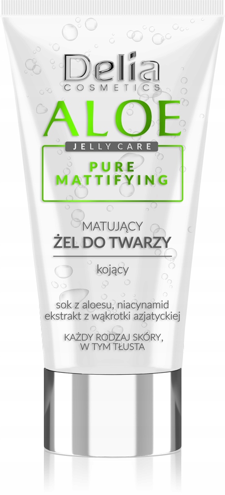 DELIA Aloe Jelly matujący żel do twarzy, 50ml