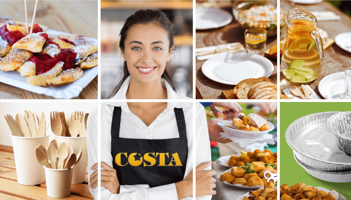 Obrus papierowy w rolce biały 9metrów 4szt = 36m Kod producenta 86720