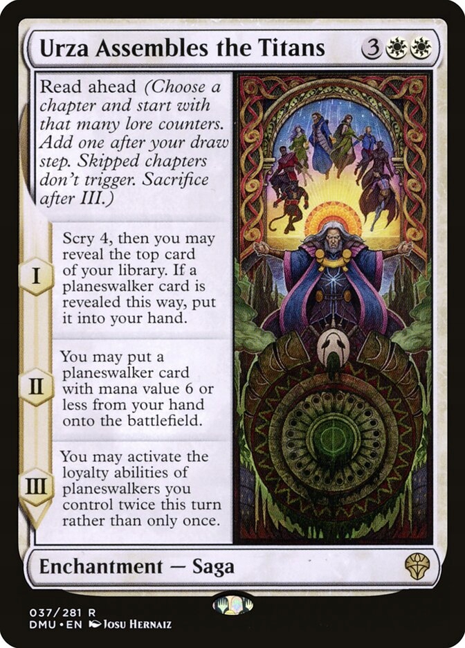 [mtg] Urza Assembles the Titans (dmu)