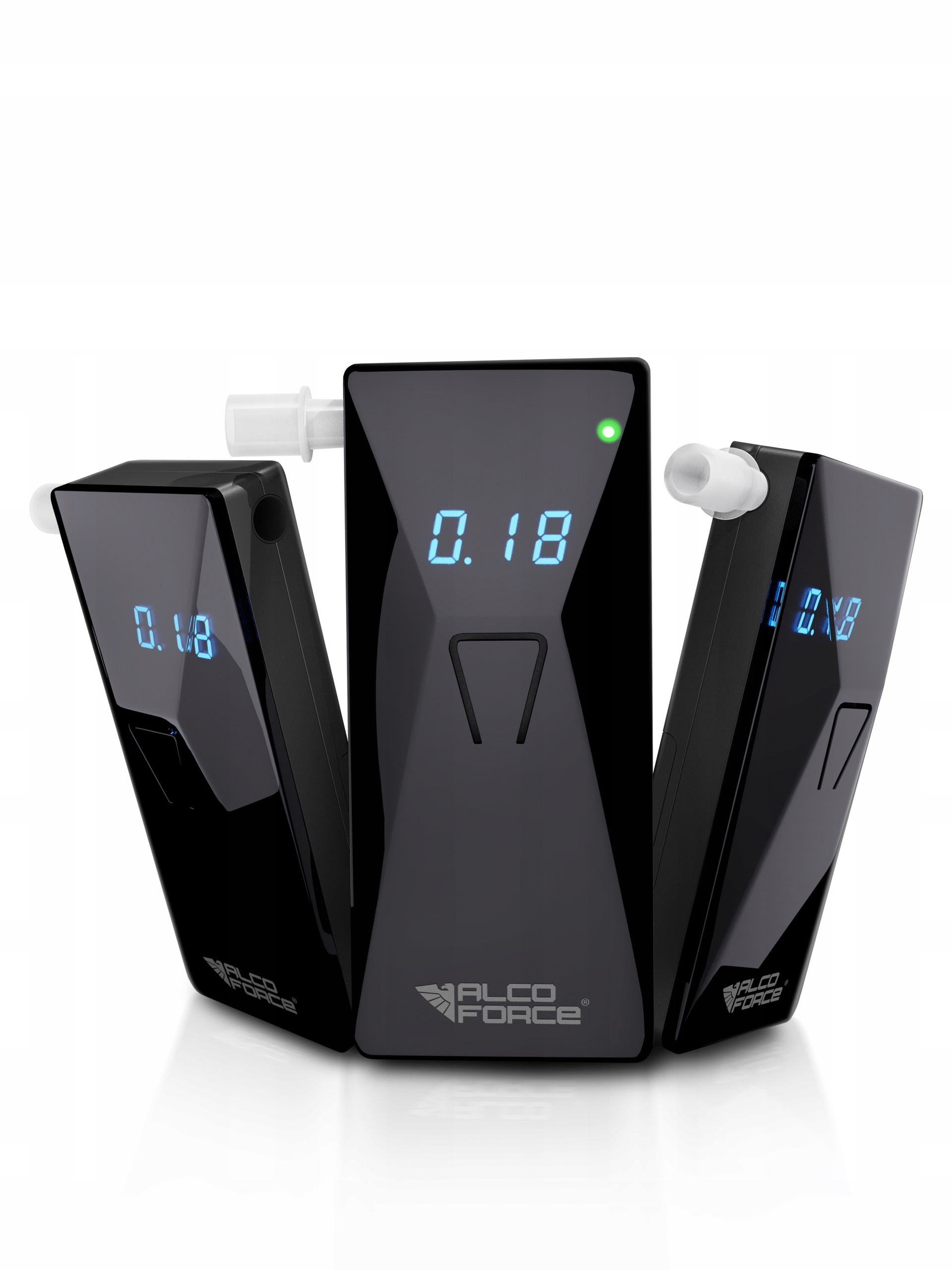Alkomat AlcoForce AF-450 + kalibracja + ustniki Model AF-450