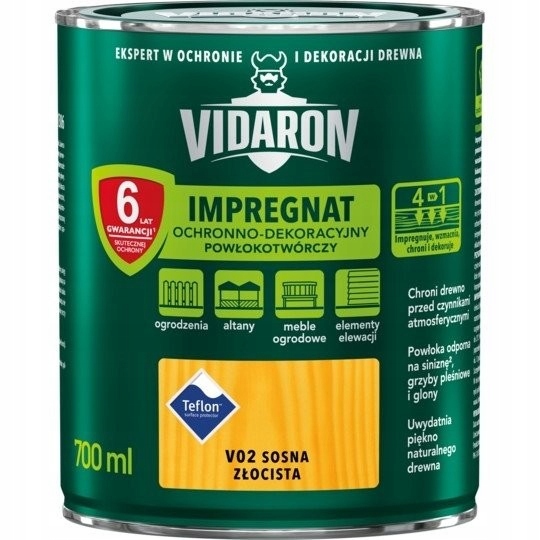 

Vidaron Impregnat Ochronno Dekoracyjny V02 Sosna