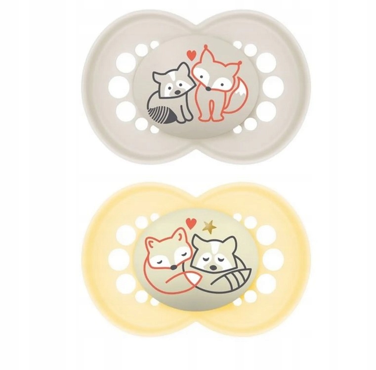 MAM BABY ORIGINAL PLANET LOVE SMOCZEK 6-16 MIESIĘCY NIGHT & DAY 2SZT