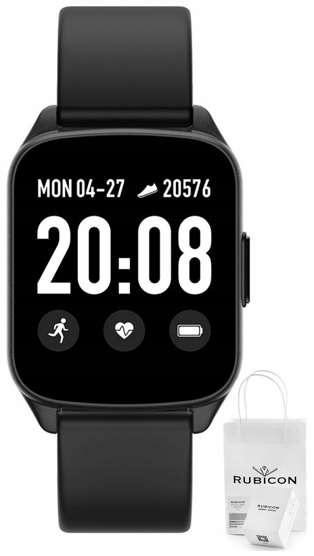 

Zegarek Damski Smartwatch Rubicon Sen Sms Fb Kroki