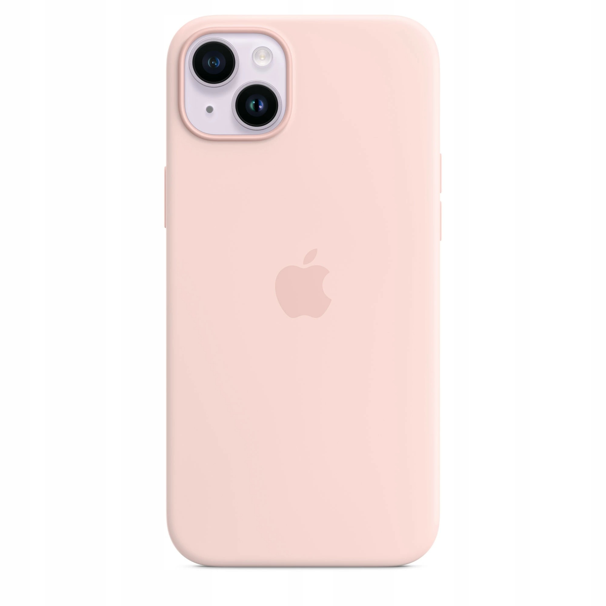 Silikonové pouzdro na iPhone 14 Plus Růžové Kryt Zadní Kryt Case Chalk Pink