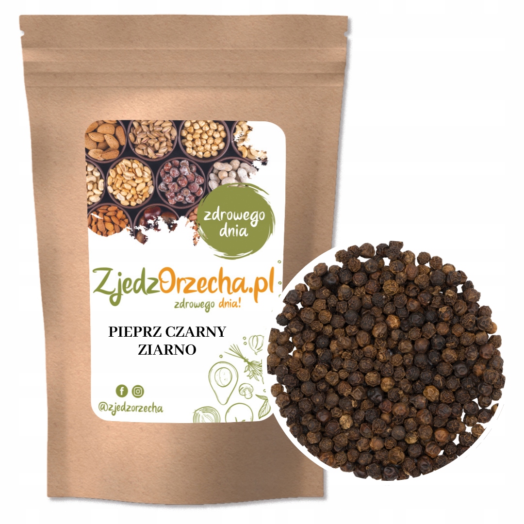 Pepř Černé Zrnité zrno 10000 g 10 kg