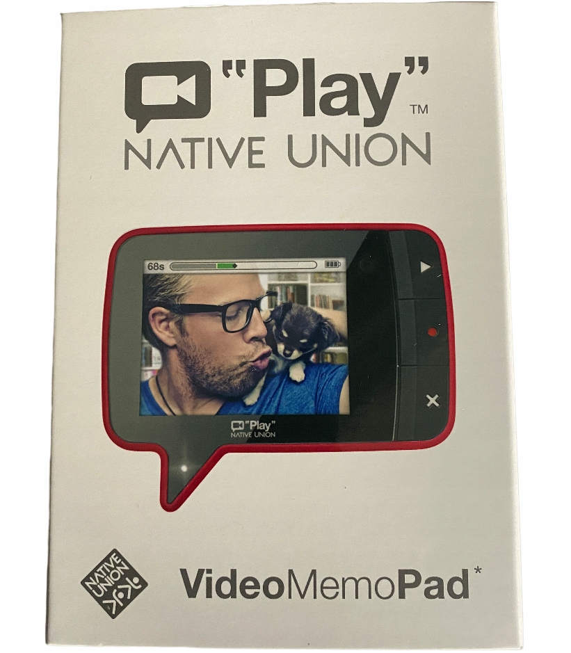 Kamera Notatnik Magnes na Lodówke NATIVE UNION PLAY Nagraj Wiadomość Video Marka inna