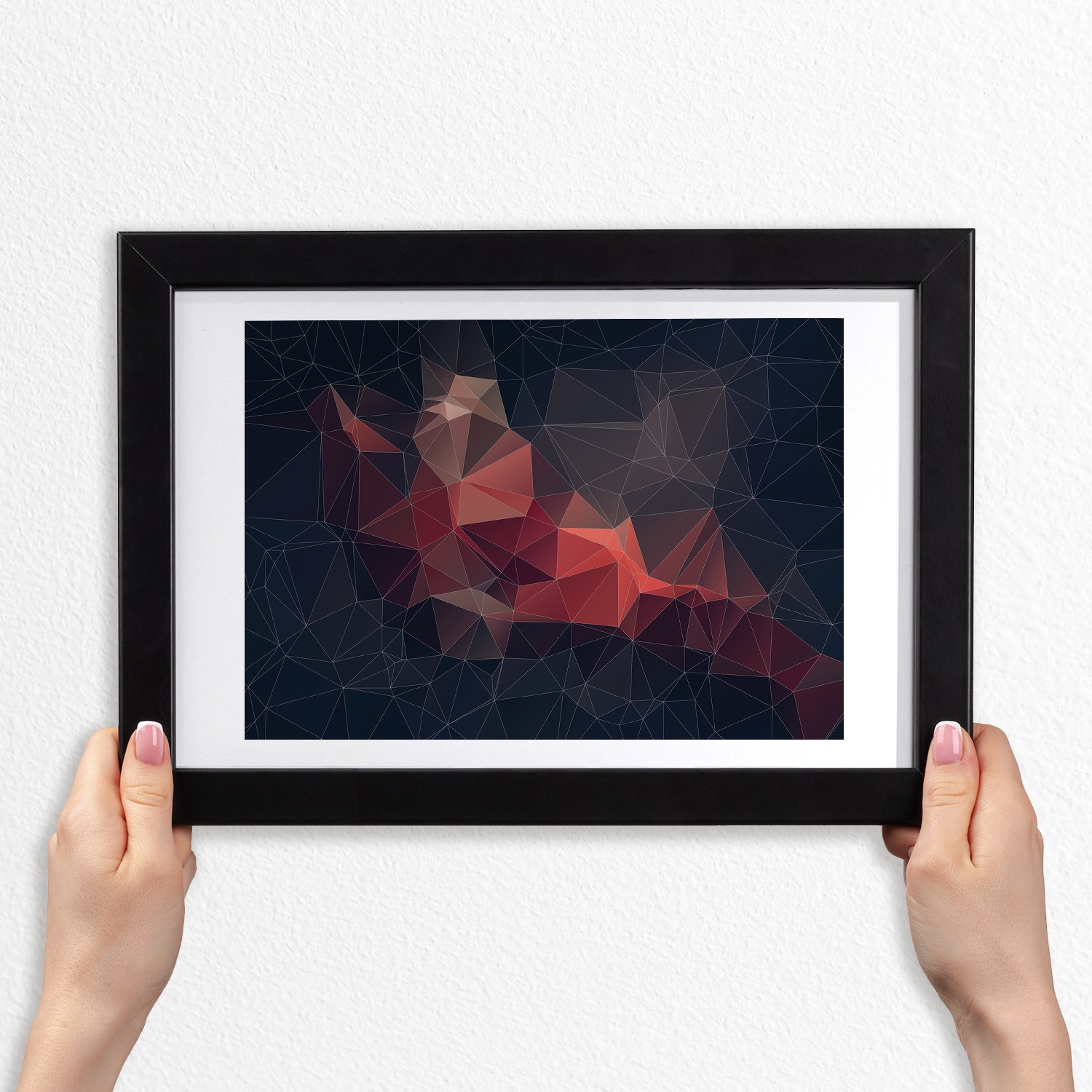 Foto grafika v rámu Mdf Abstraktní pozadí 30x20