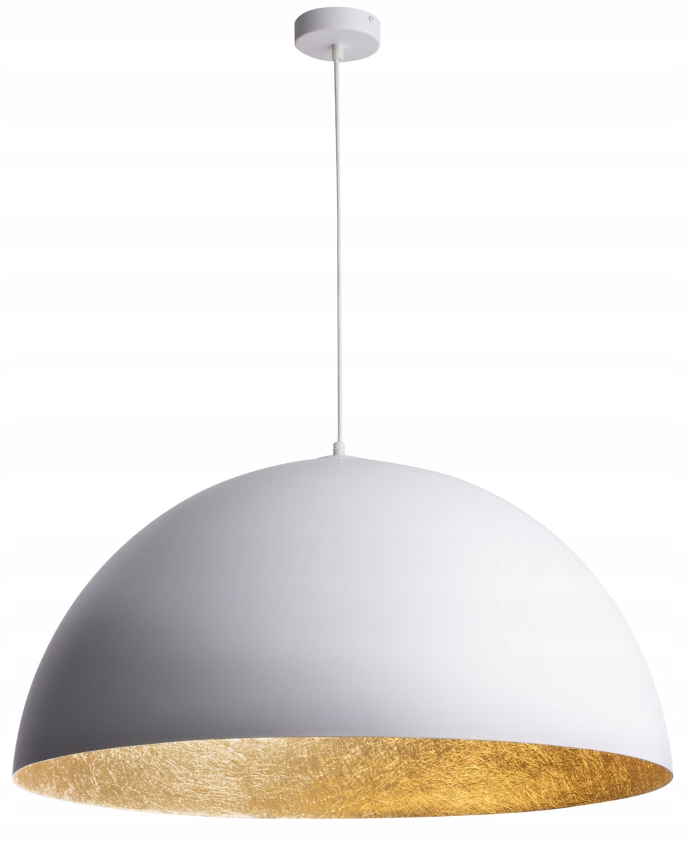 Závěsná lampa bílá zlatá 35 cm do kuchyně obývacího pokoje, moderní Sigma