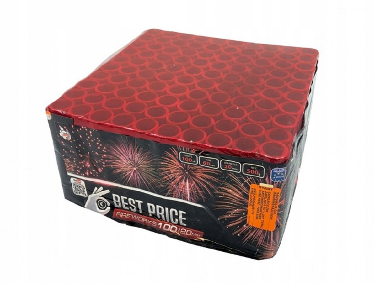 

Wyrzutnia Fajerwerków Best Price C10020BP 100 Shot