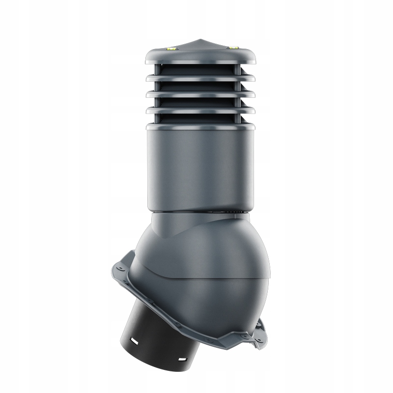 Větrací komín Smartline profil T18 fi 150 mm, zateplený, antracitový