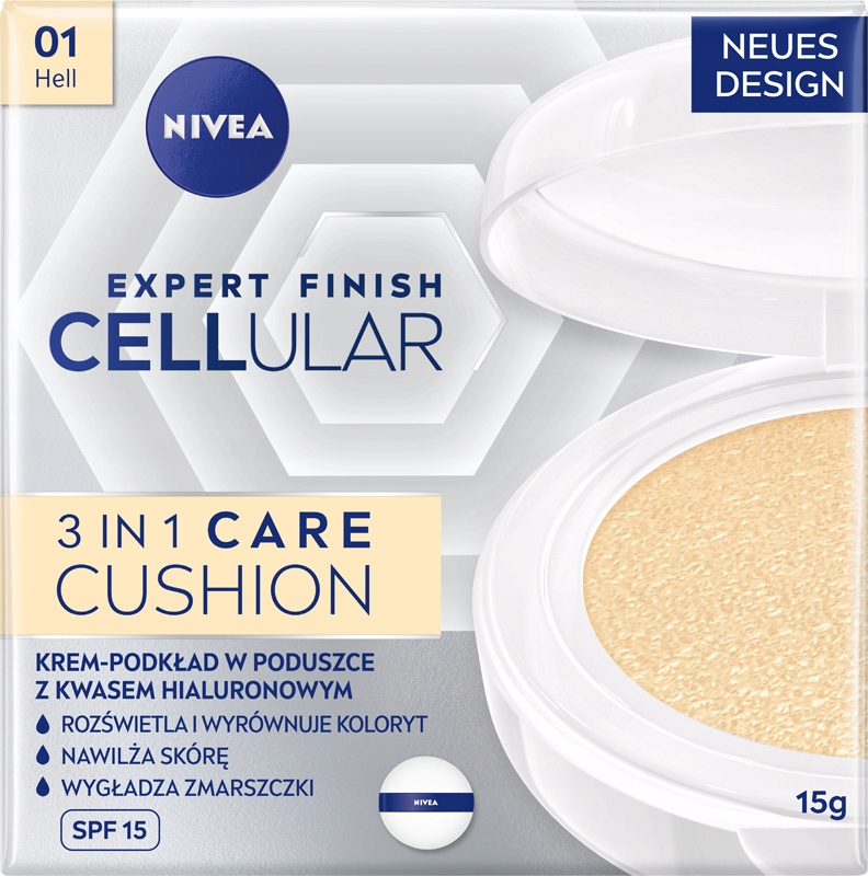 Nivea Cellular 3v1 Protivráskový krém – podkladová báze v polštáři 01, 15 g