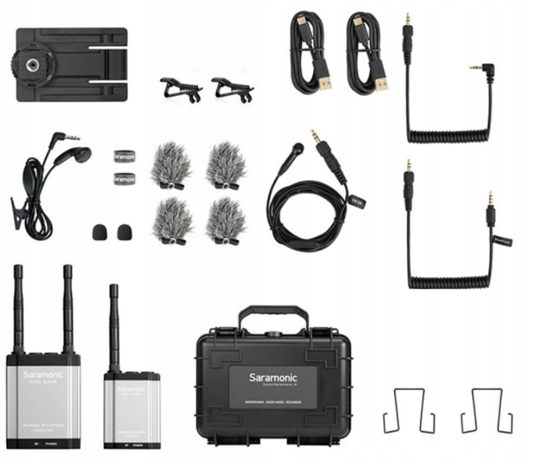 Saramonic Vlink2 Kit zestaw bezprzewodowy mikrofon EAN (GTIN) 6971008026900