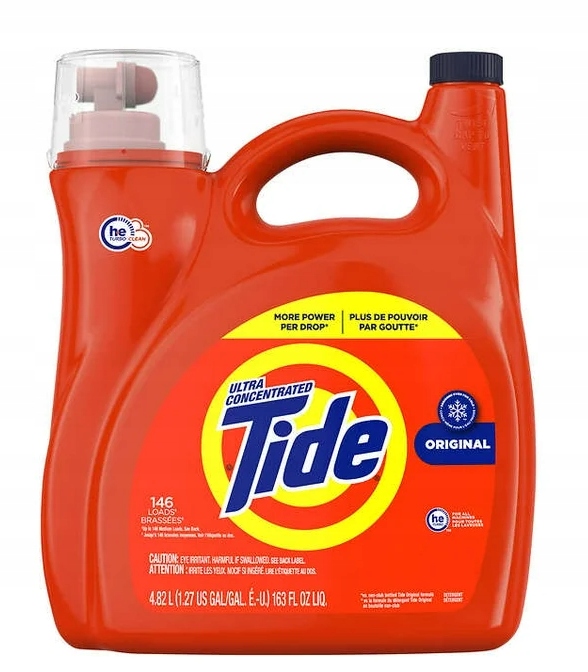 Płyn Do Prania Tide Original 4,82l 146 prań z Usa