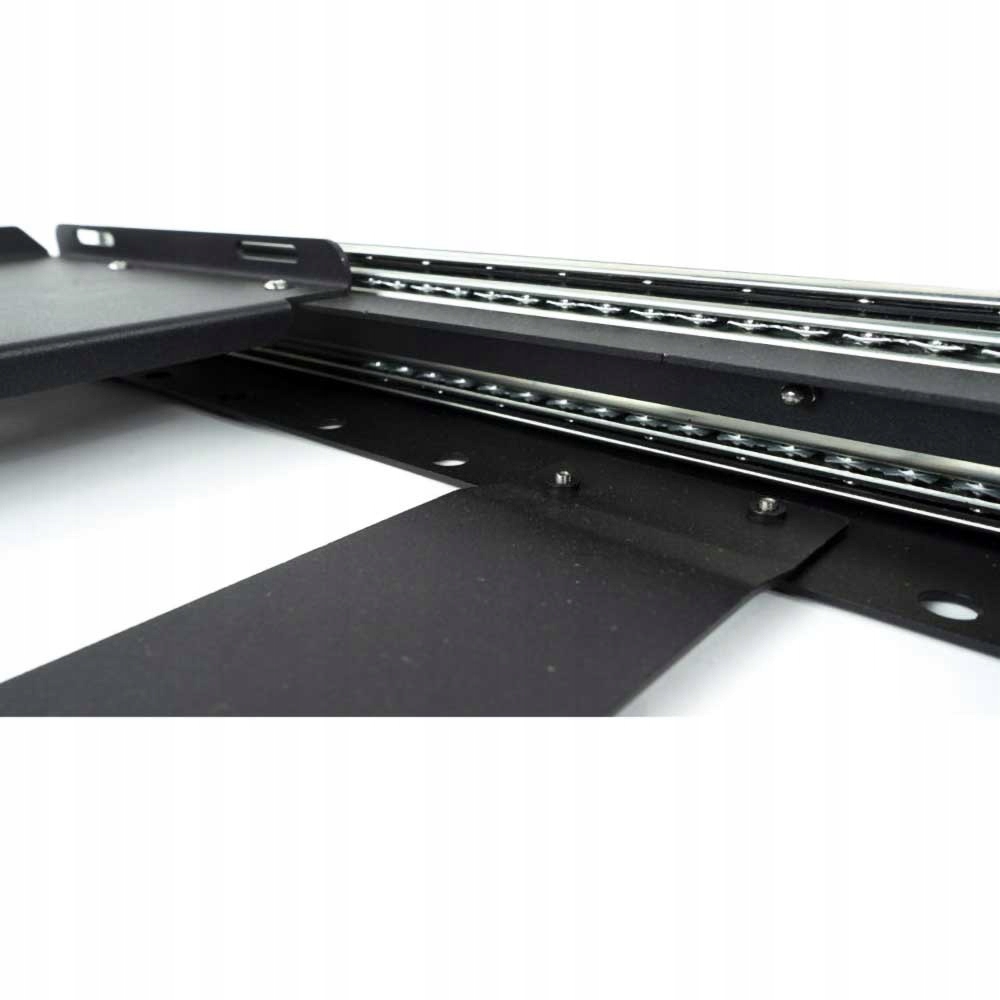 Stalowa szuflada teleskopowa do lodówki OFD Kolor czarny