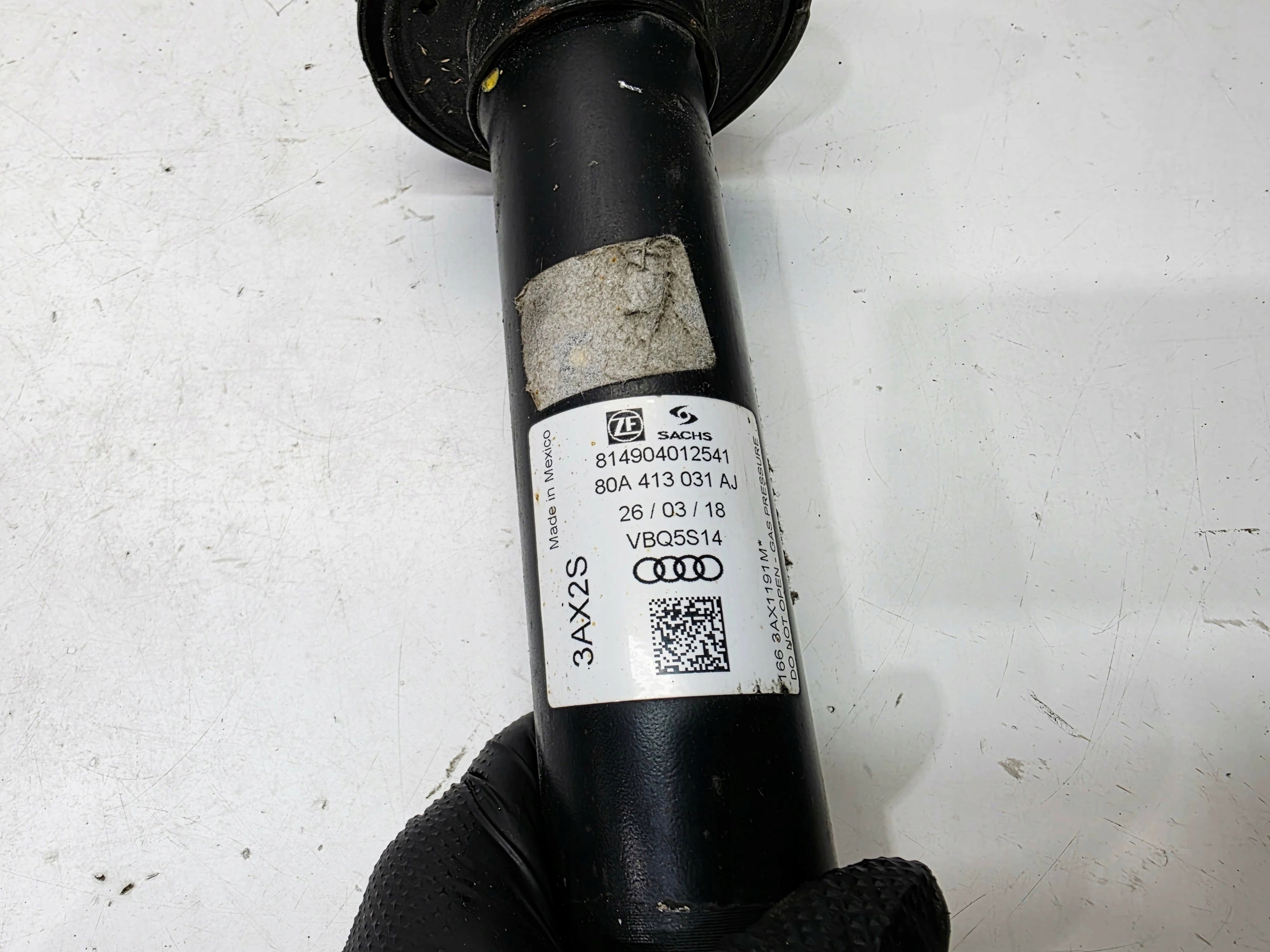 shock absorber spring left or right front AUDI Q5 FY 80A413031AJ
