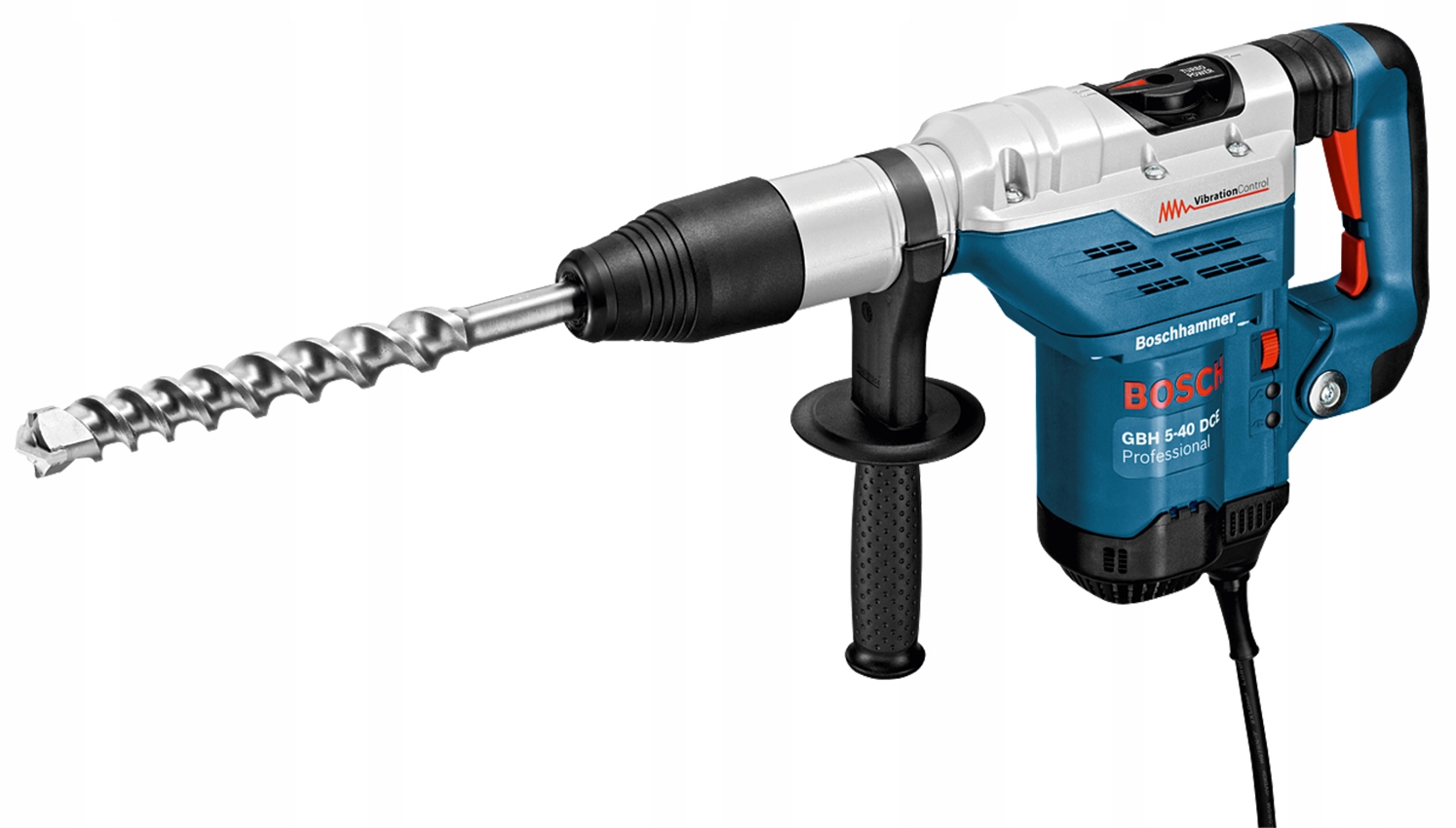 Młot udarowy SDS Max sieciowe Bosch 8,8 J 1150 W 230 V GBH 5-40 DCE Energia udaru 8.8 J