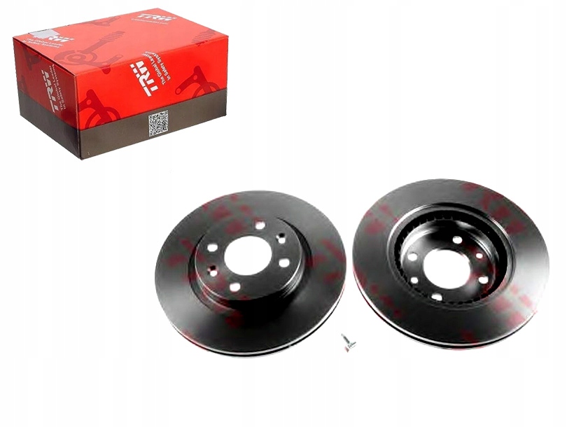 TARCZE HAMULCOWE 2SZT RENAULT PRZÓD KANGOO TRW