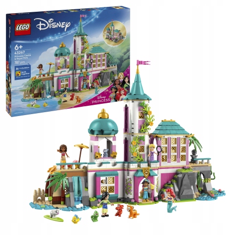 Lego Disney Zamek Księżniczek I Królewskie Zwierzaki 43267