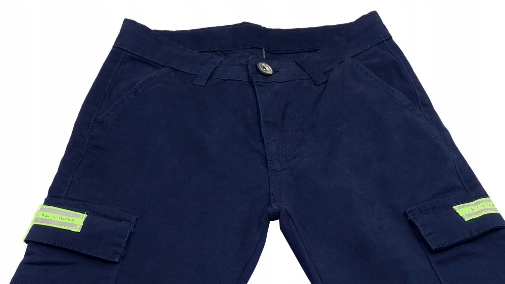 SPODNIE bojówki MARTIN r 14 - 152/158 cm GRANAT Marka Inna marka