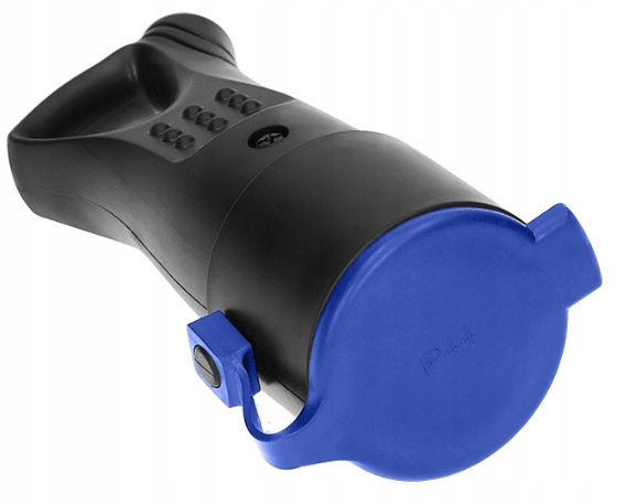 GNIAZDO GUMOWE 16A 230V IP44 HERMETYCZNE Z KLAPKĄ