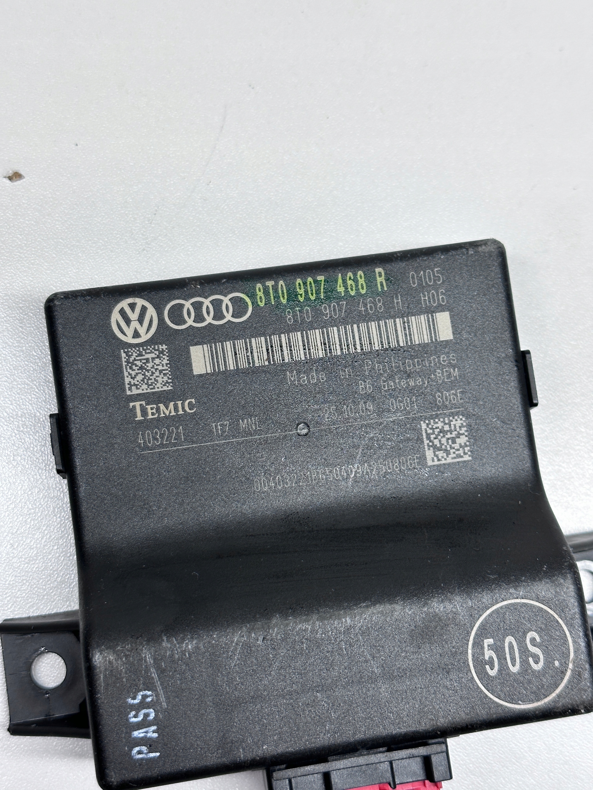 A4 B8 module control unit GATEWAY 8T0907468R A5 Q5 S4