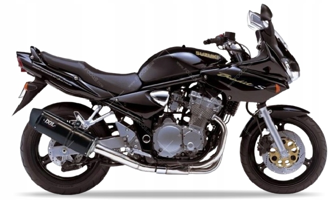 Samolepky Juula Pro Suzuki Gsf 600 S Bandit 2003 Černé Zlaté