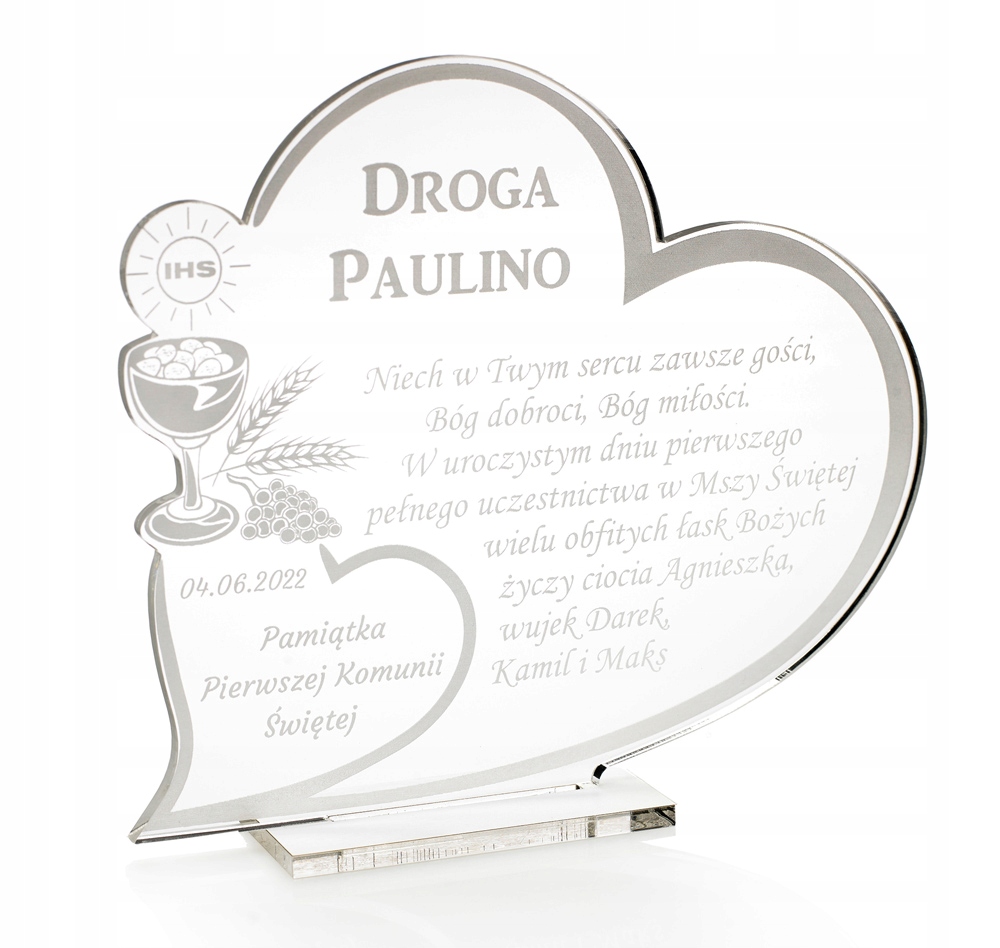 

Statuetka Grawer Pamiątka Pierwszej Komunii Św.4-p