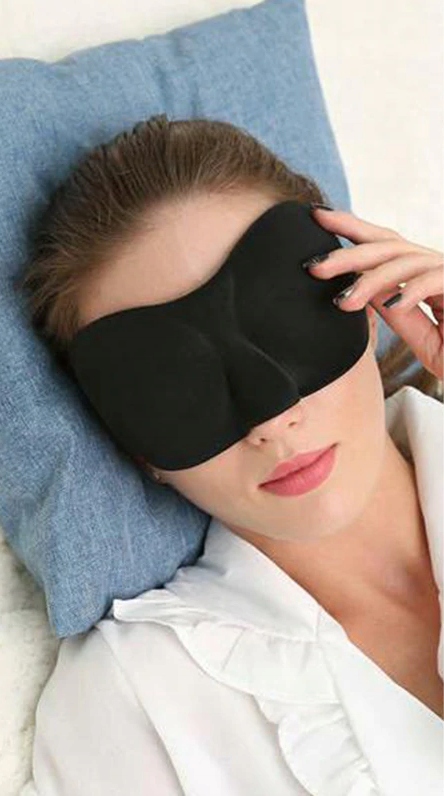 MASKA OPASKA OPASKI NA OCZY DO SPANIA 3D Płeć uniseks