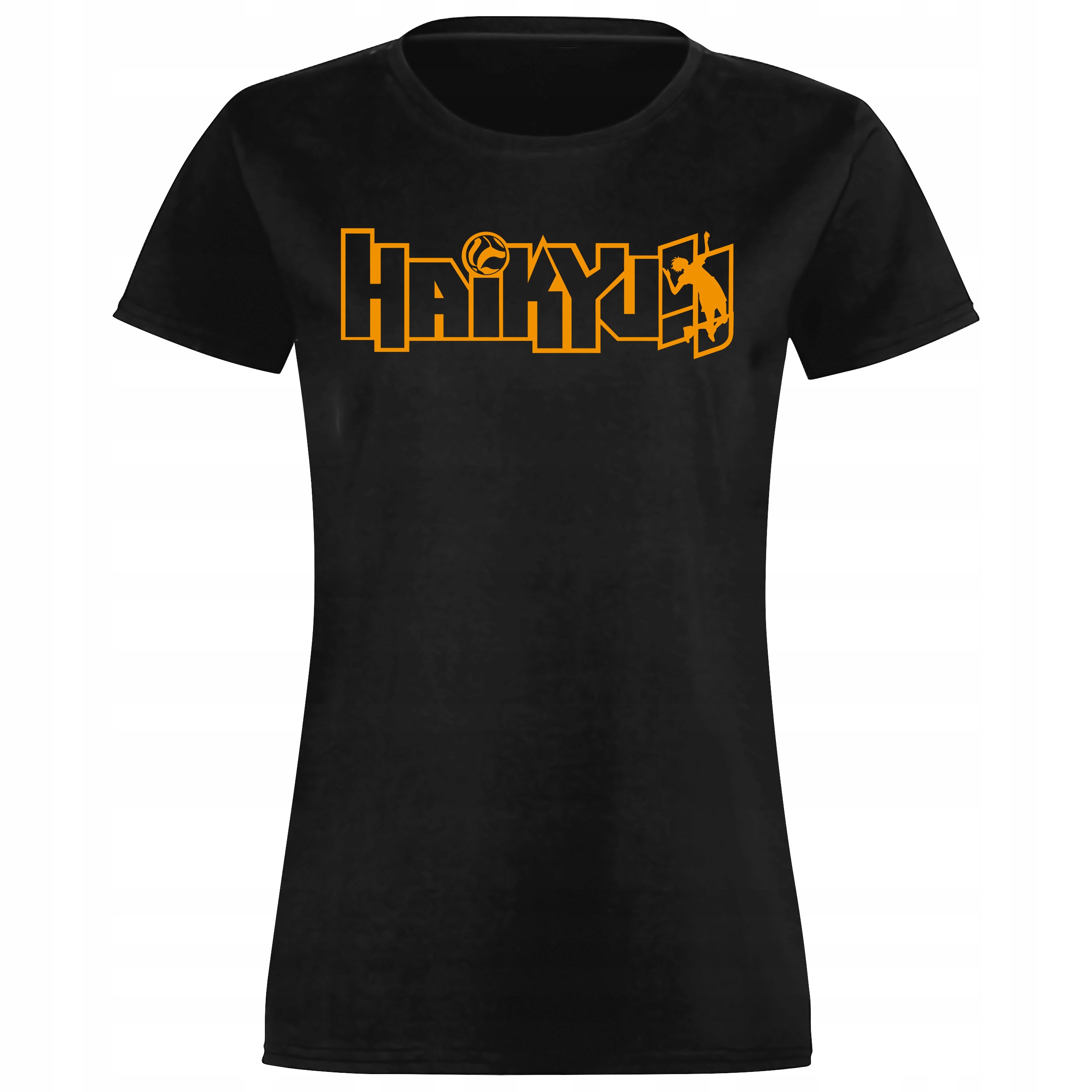 

Damska Koszulka T-shirt Manga Haikyuu Logo Roz S