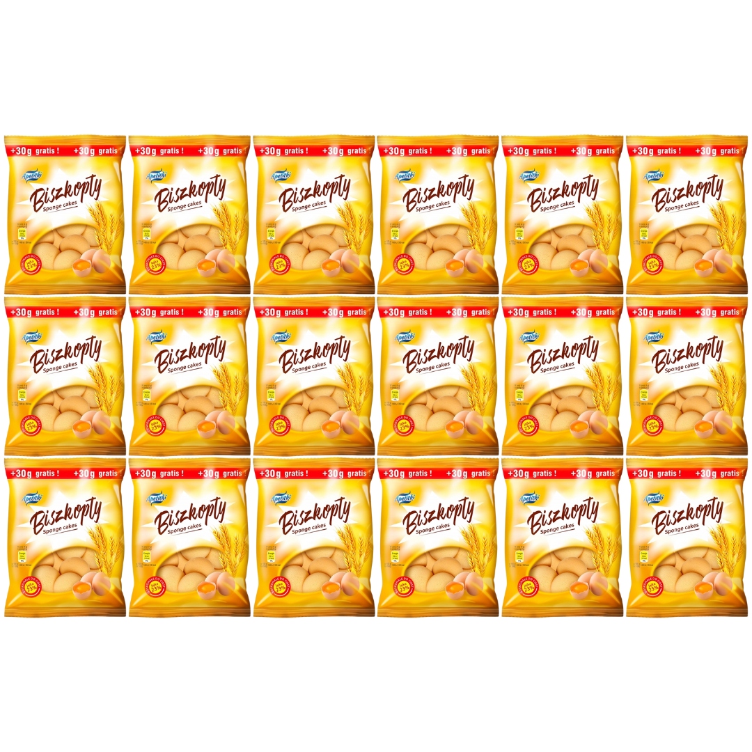 Apetitki Piškoty 150 g x 18 kusů