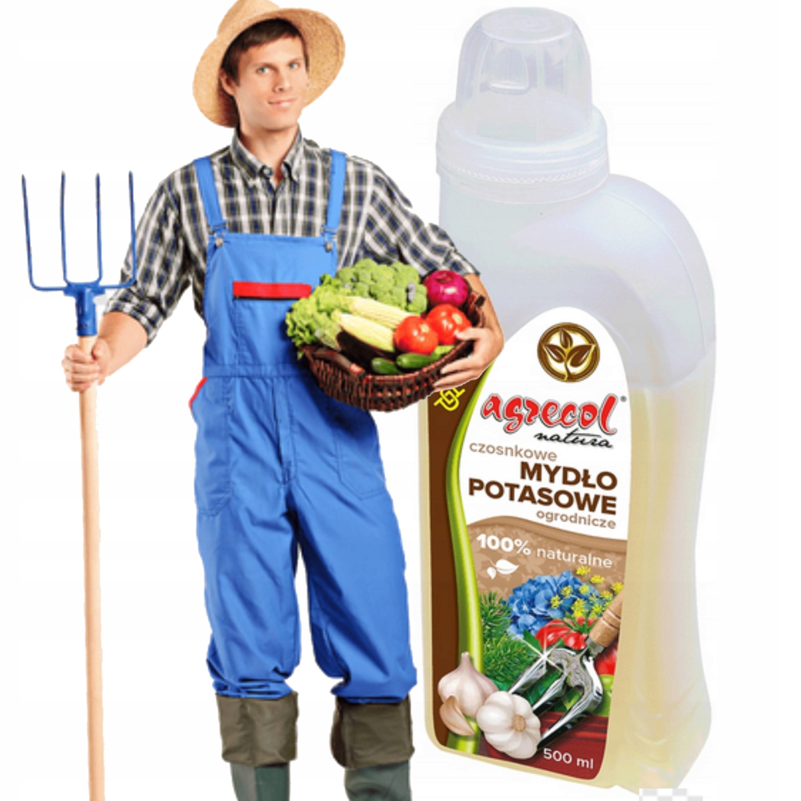 

Agrecol Mydło Potasowe Ogrodnicze Czosnkowe 500ML