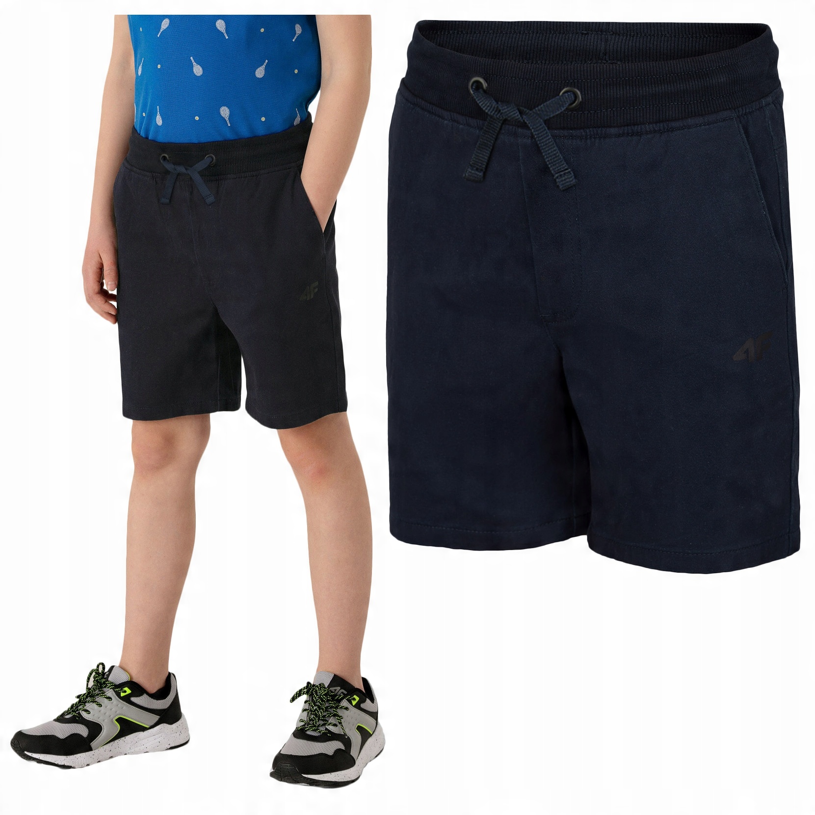 

Krótkie spodenki 4F dziecięce Casual JSKMC001 152