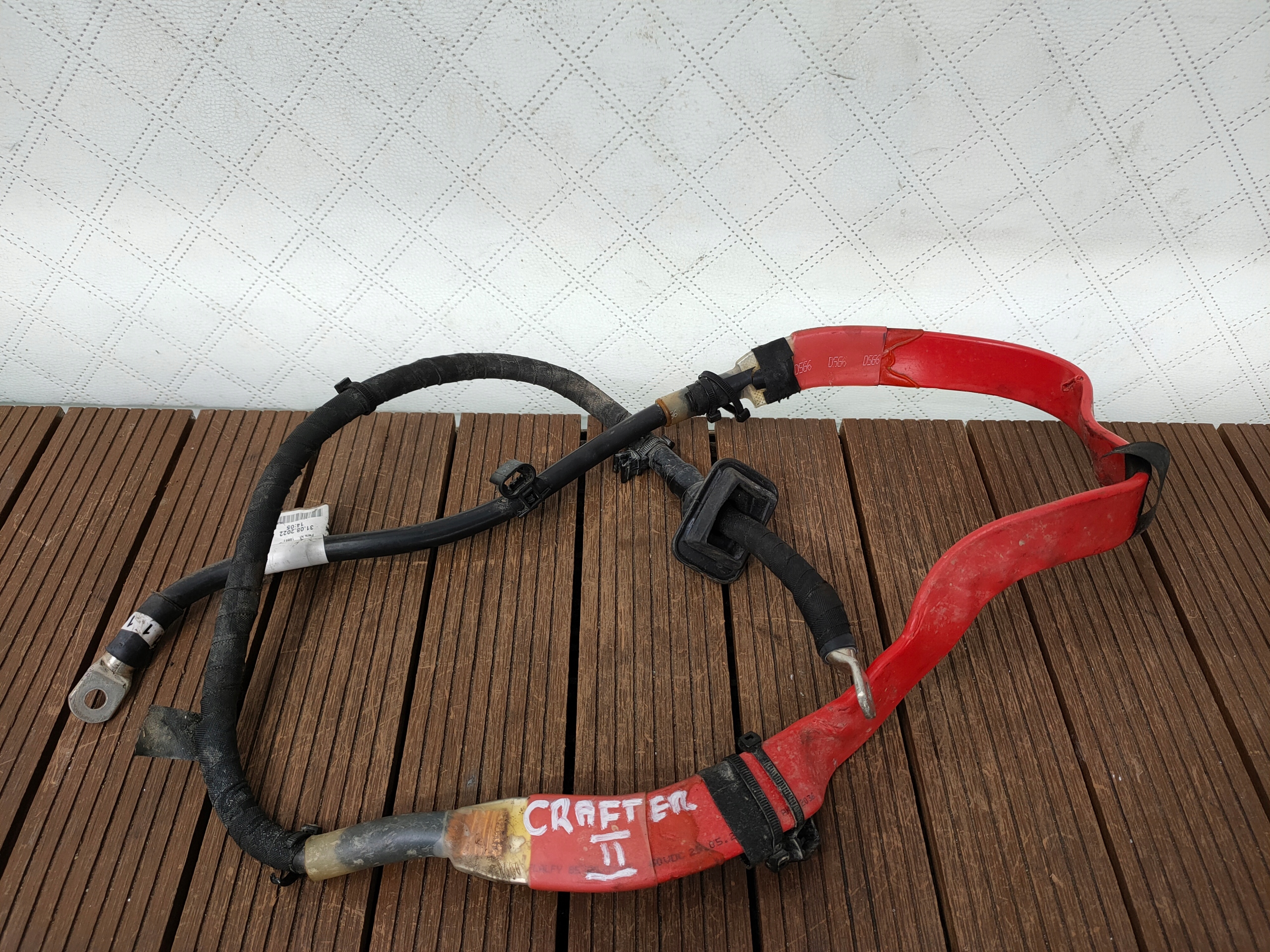 VW CRAFTER II 20-24 KABEL PLUSOWY AKUMULATORA BATERII 7C0971228J OE