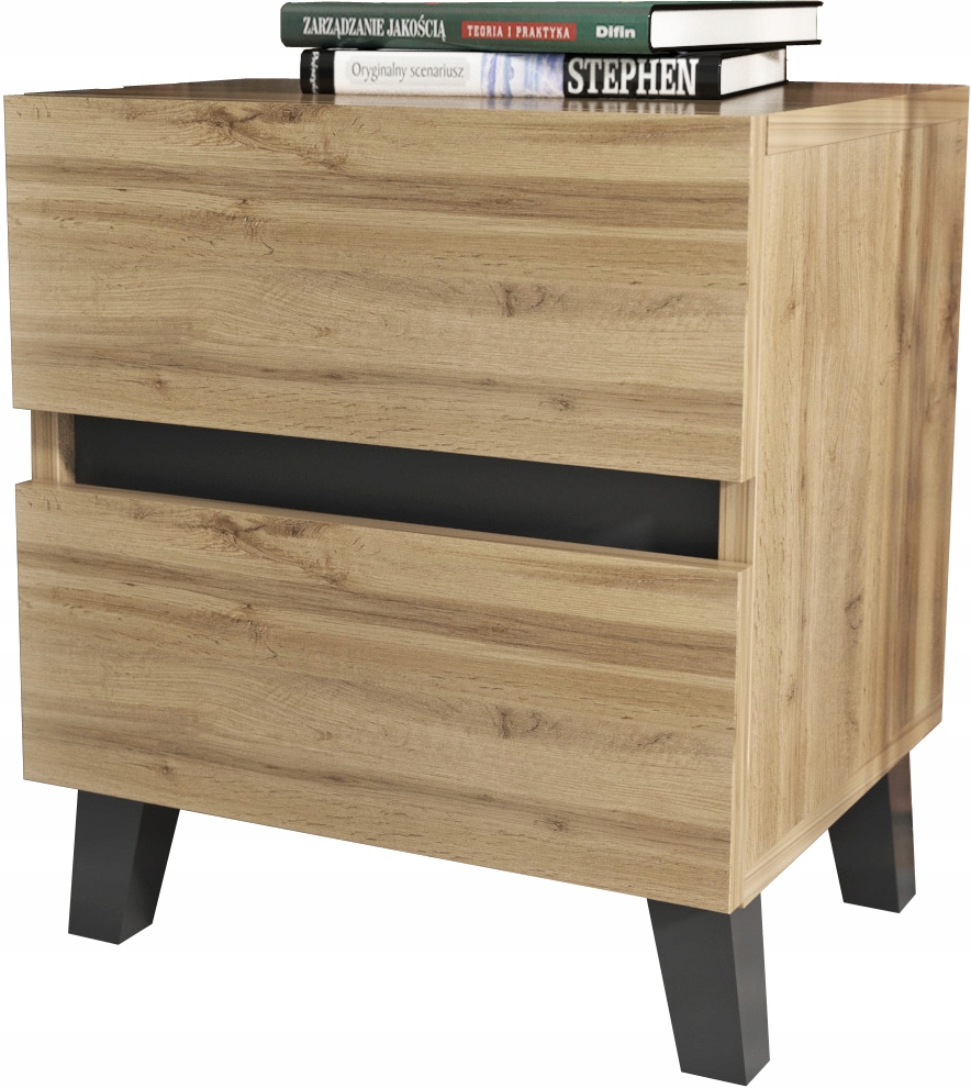 

Szafka stolik nocny obok łóżka 40cm dąb wotan