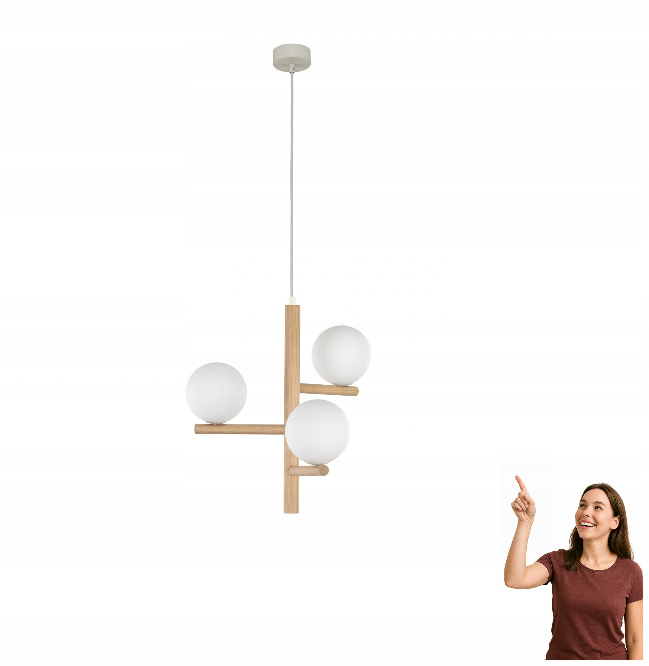 Luster Estera Wood 6799 Tk Lighting