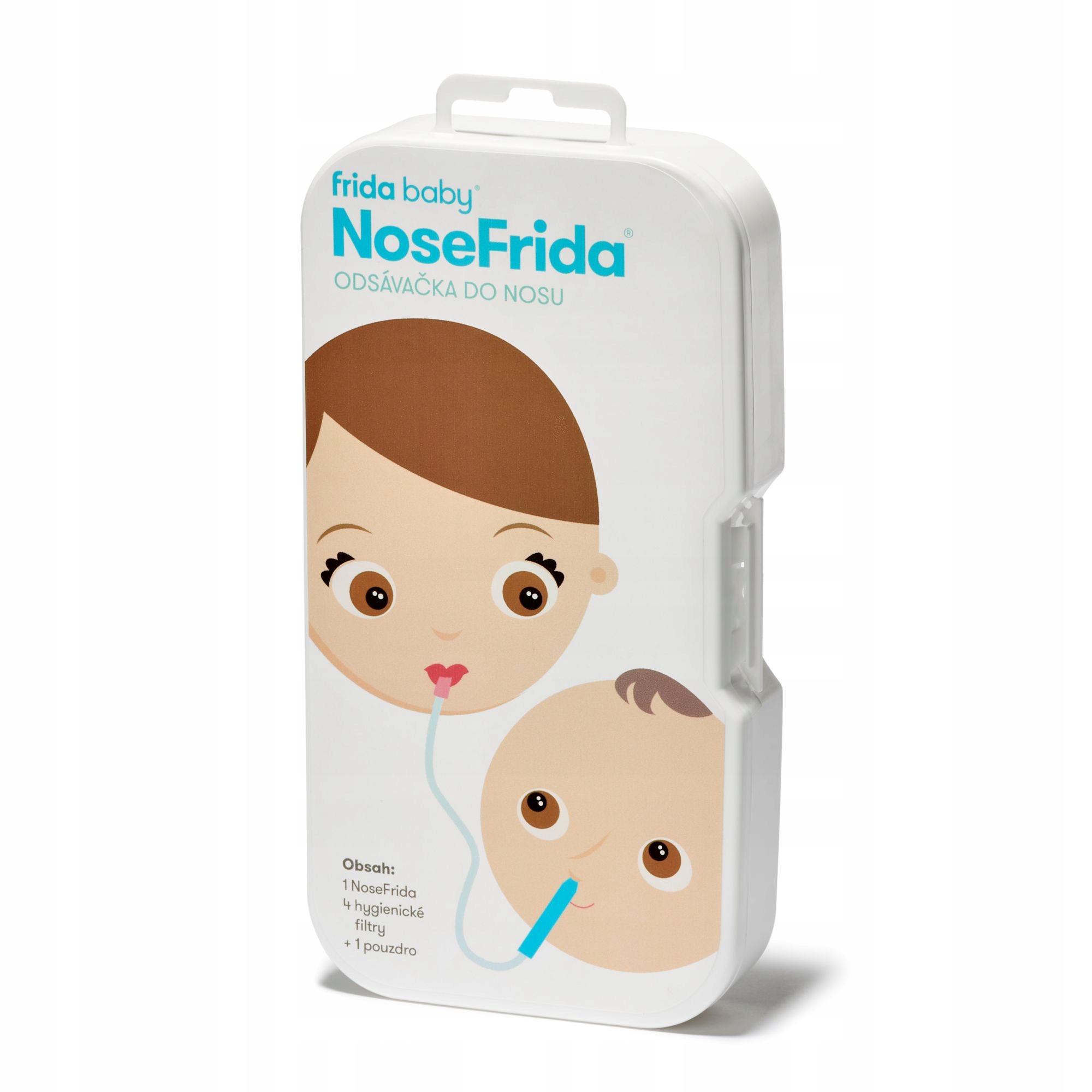 NOSEFRIDA FRIDA ASPIRATOR DO NOSA GRUSZKA ODCIĄGACZ NA KATAREK+ 4 FILTRY Kod producenta 7330304507138