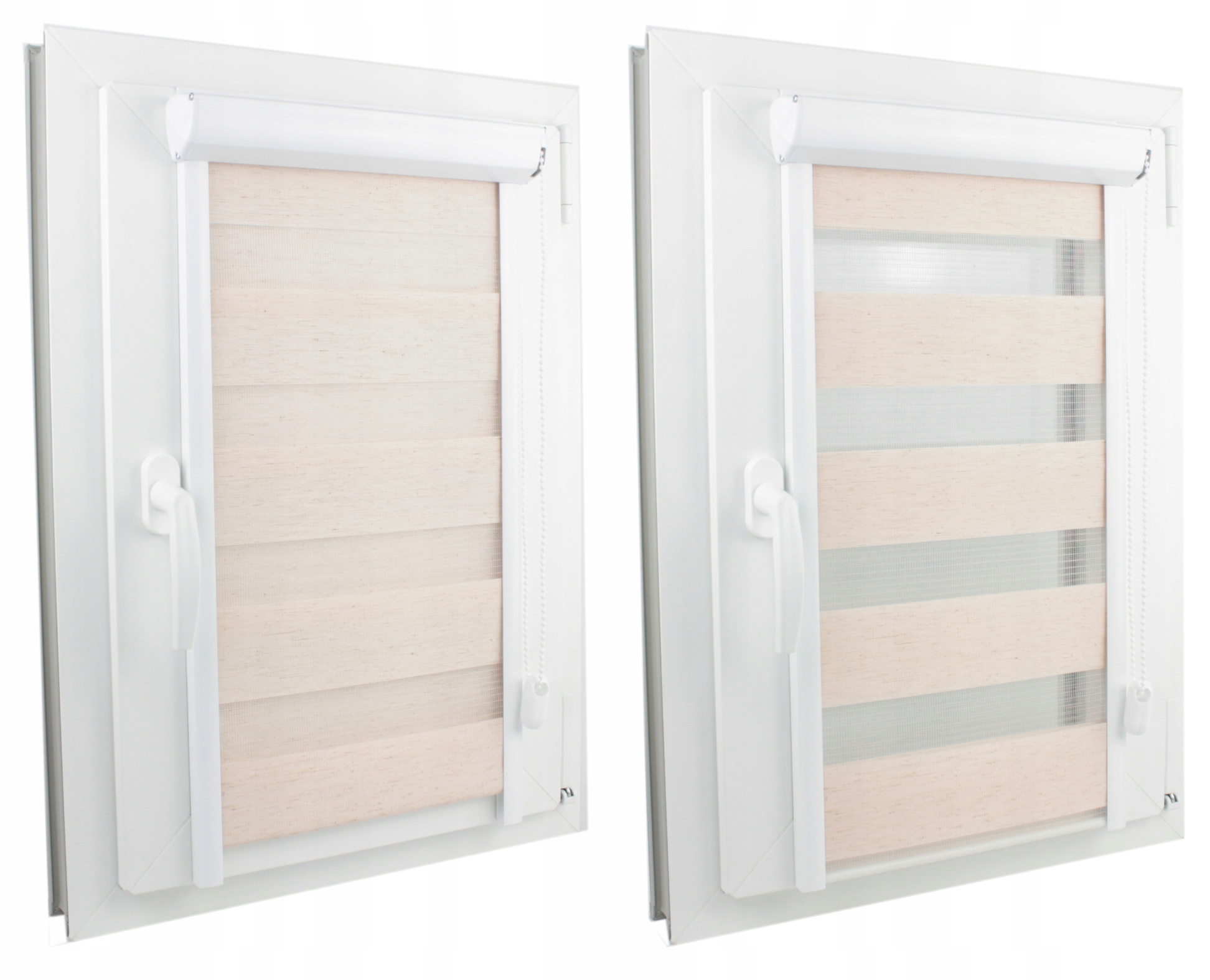 Roleta dzień i noc w KASECIE z PROWADNICAMI 32X130 Marka inna marka