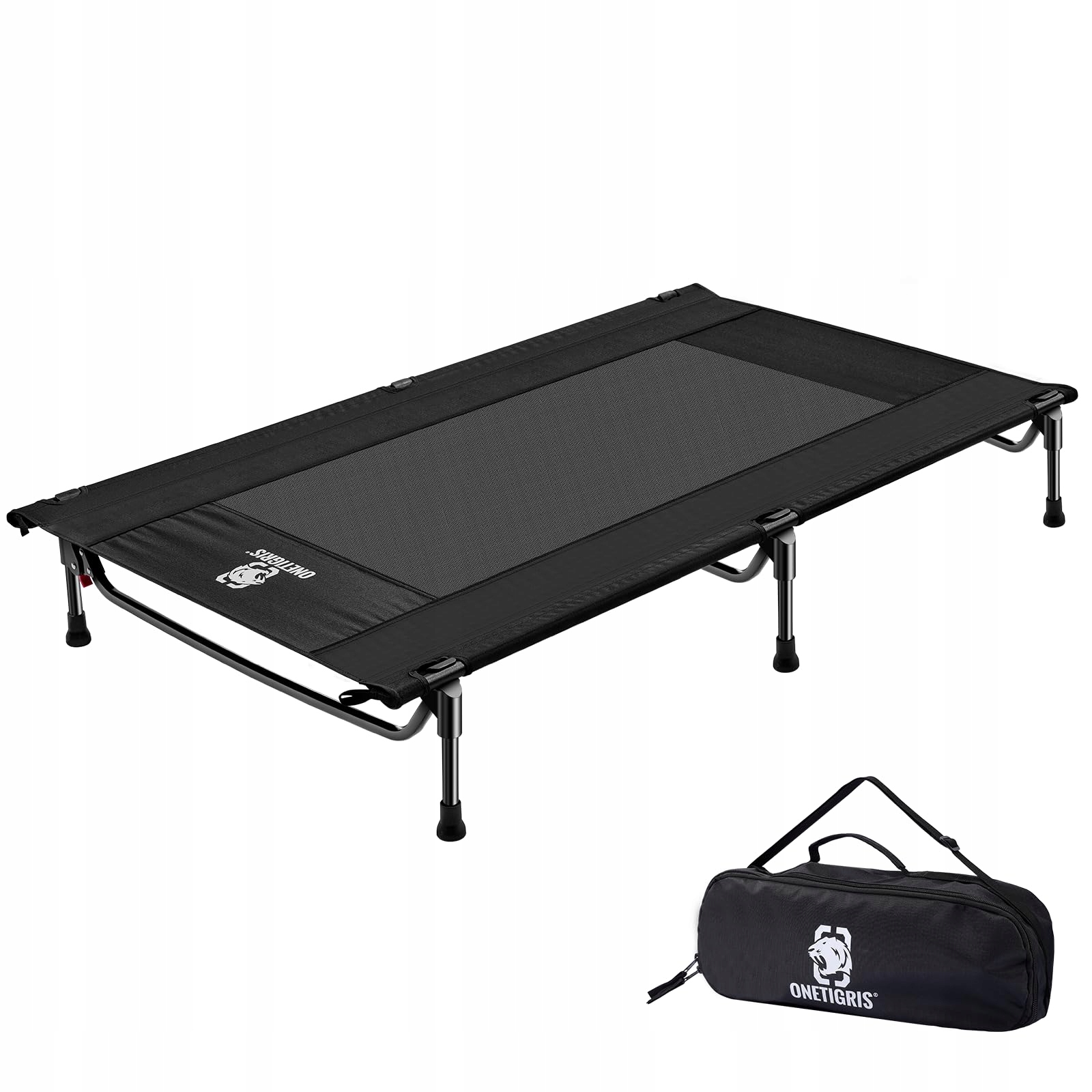 Levně OneTigris pelíšek pro psa vícebarevný 100 cm x 70 cm vyvýšený