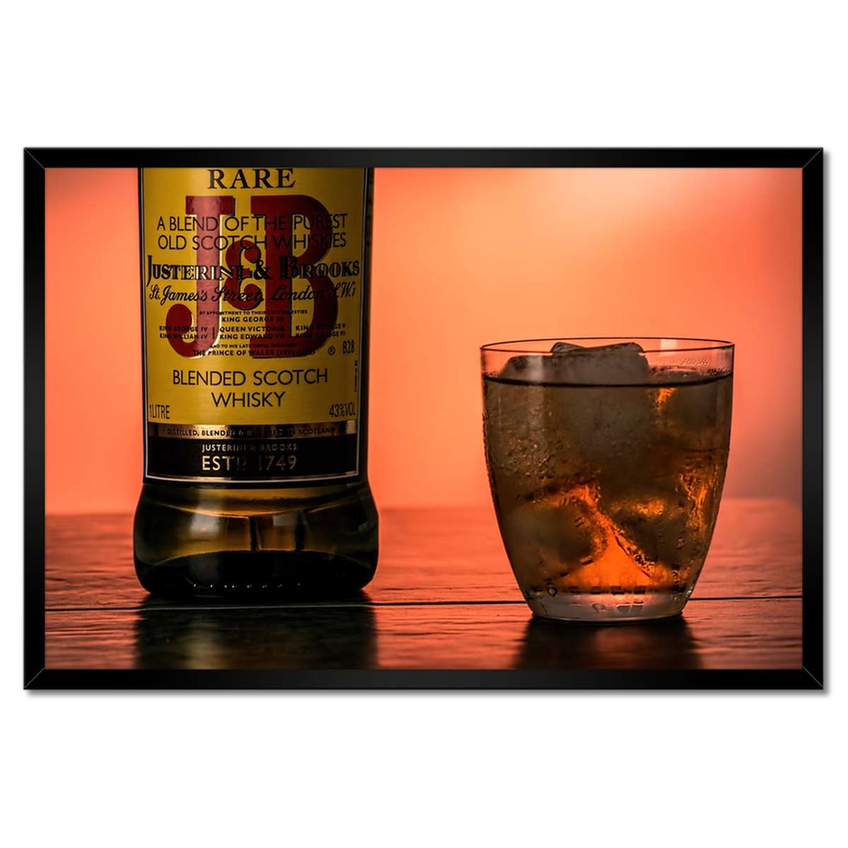 Plakáty v rámu 60x40 Whiskey