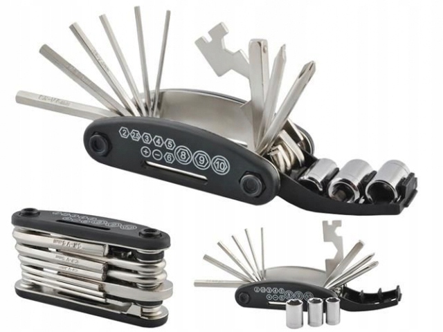 

Zestaw Kluczy Rowerowych Roweru Multitool 16W1