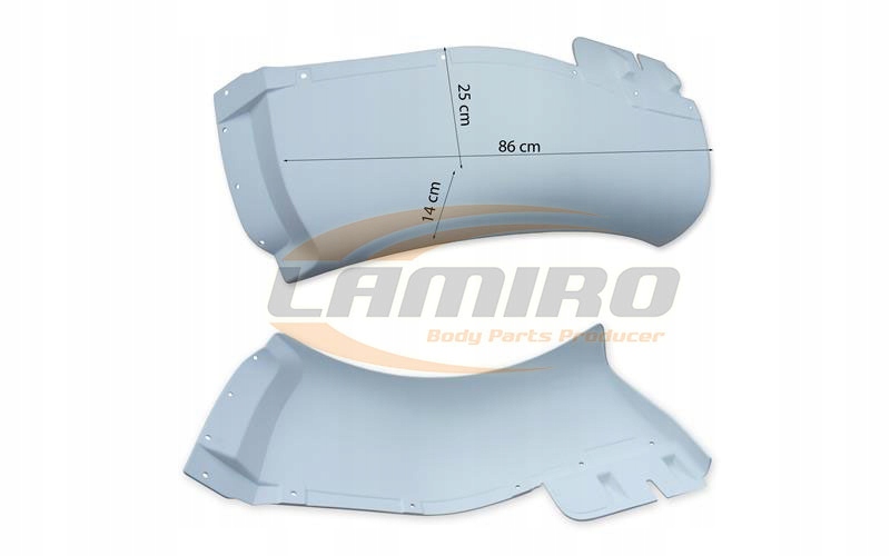 RENAULT MIDLUM DXI VOLVO FL BŁOTNIK NADKOLE LEWY