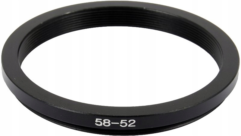 

Pierścień redukcja filtrowa 58 na 52 mm RDF58X52