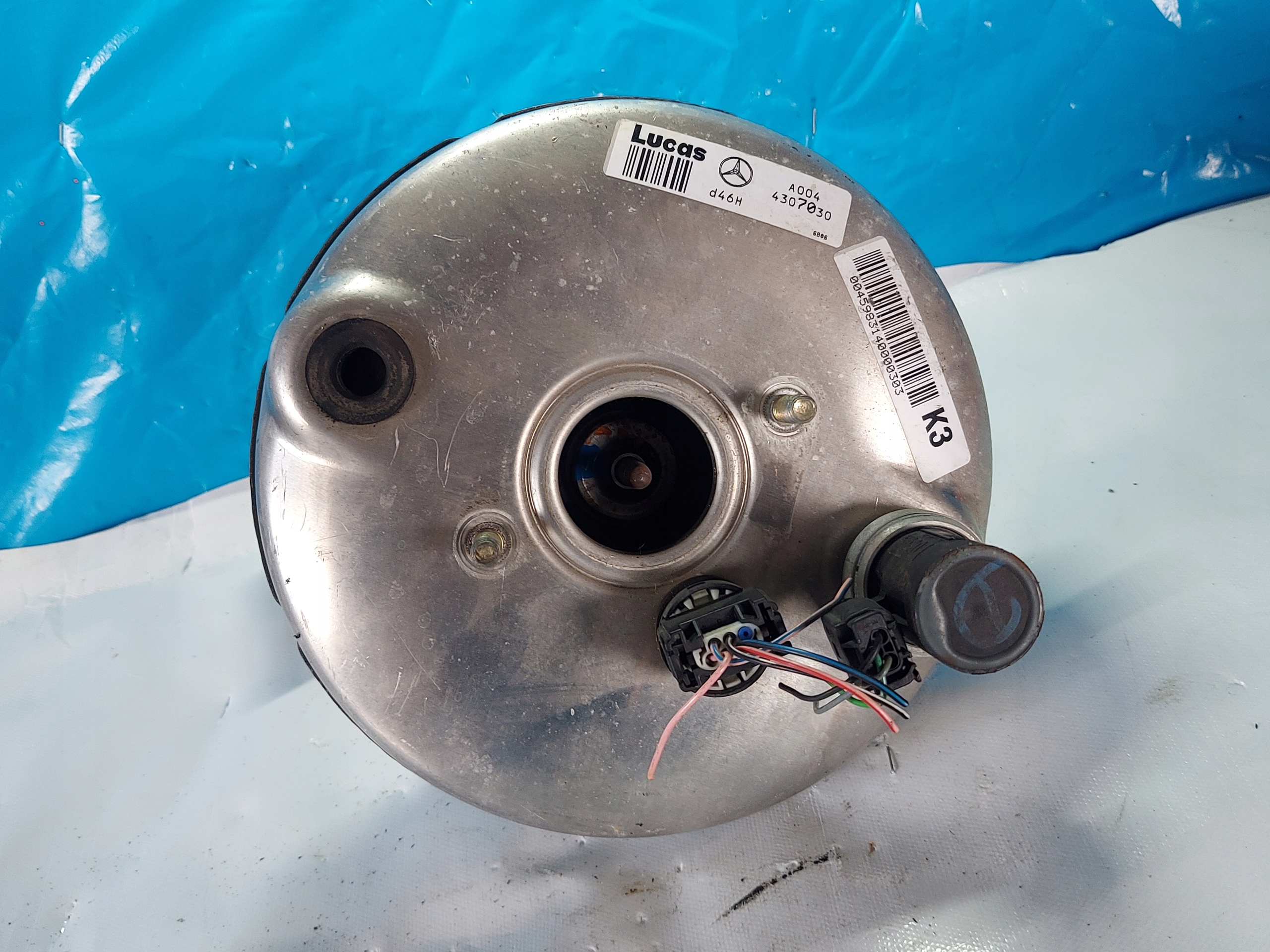 servo Pompa MERCEDES A KLASA W168 A0044307030 1.6 B