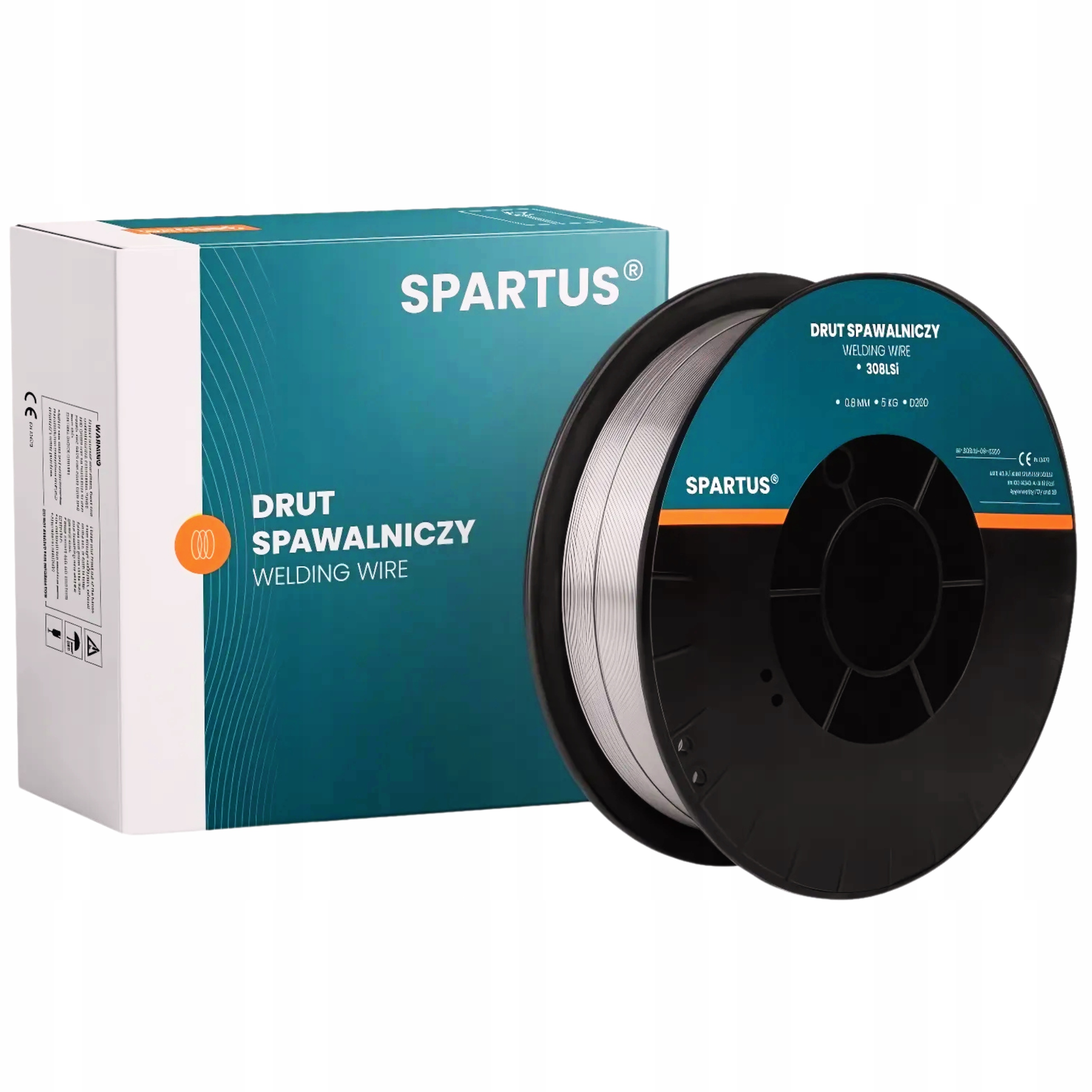 Svařovací drát ER308LSi 0.8 mm 5 kg D200 Mig nerezová ocel Spartus