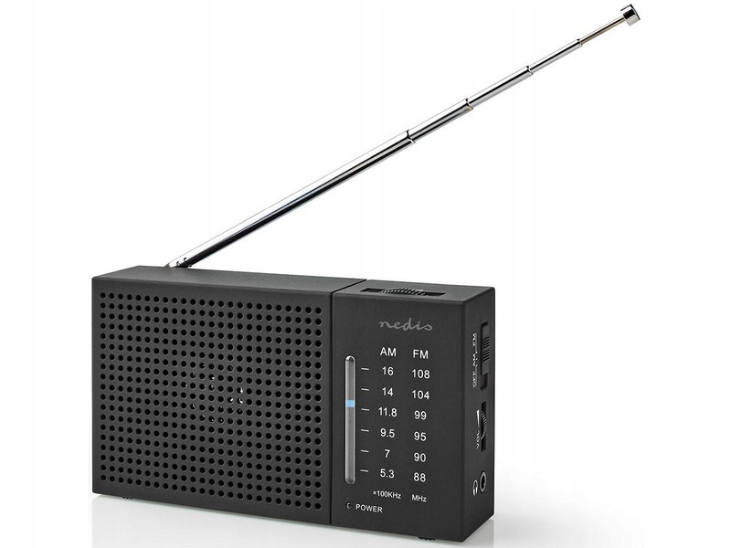Radio bateryjne Am, Fm Nedis RDFM1200
