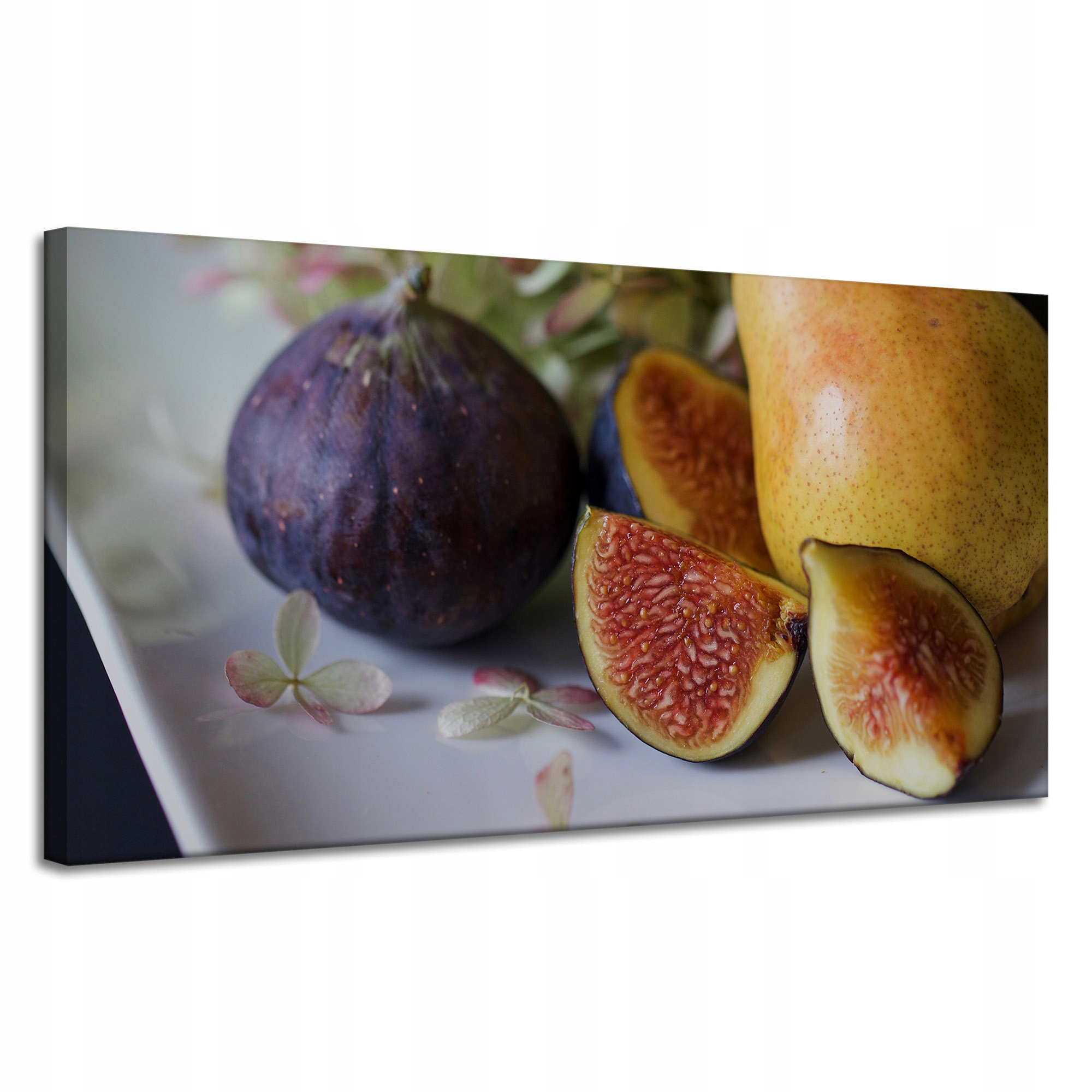 Obrazy na plátně Kuchyně Hruška a fíky 120x60 cm