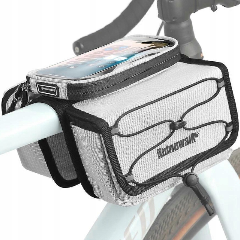 Rhinowalk Torba Rowerowa Na Ramę Wodoodporna Podwójna Sakwa Na Rower Etui