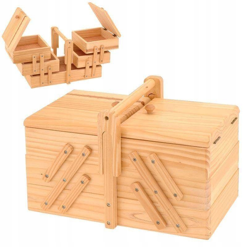 

Niciarka organizer pojemnik na nici biżuterie 30cm