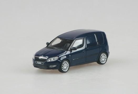 Škoda Roomster Fl Praktik (2010) Modrá Pacific Uni Abrex 1:43